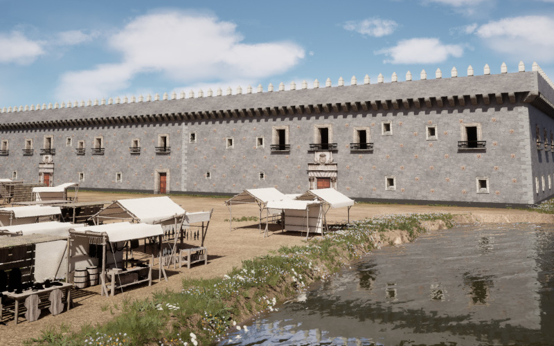 Cortés's New Houses