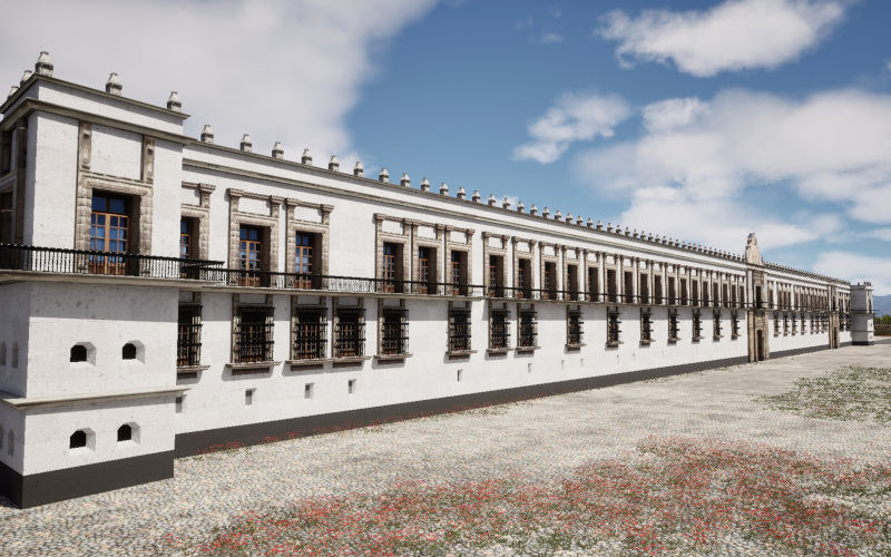Moctezuma's New Houses